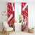 Denmark Christmas Window Curtain Coquette Bow With Swan