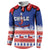Personalized Feliz Navidad Chile Santa Claus Button Sweatshirt Chilli Christmas - Wonder Print Shop