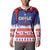 Personalized Feliz Navidad Chile Santa Claus Button Sweatshirt Chilli Christmas - Wonder Print Shop
