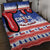 Feliz Navidad Chile Santa Claus Quilt Bed Set Chilli Christmas - Wonder Print Shop