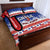 Feliz Navidad Chile Santa Claus Quilt Bed Set Chilli Christmas - Wonder Print Shop