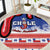 Feliz Navidad Chile Santa Claus Round Carpet Chilli Christmas