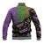 Mardi Gras Baseball Jacket Colorful Style - Wonder Print Shop