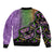 Mardi Gras Bomber Jacket Colorful Style - Wonder Print Shop