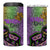 Mardi Gras 4 in 1 Can Cooler Tumbler Colorful Style - Wonder Print Shop