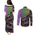 Mardi Gras Couples Matching Puletasi Dress and Long Sleeve Button Shirt Colorful Style - Wonder Print Shop