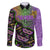 Mardi Gras Family Matching Long Sleeve Bodycon Dress and Hawaiian Shirt Colorful Style - Wonder Print Shop