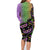 Mardi Gras Family Matching Long Sleeve Bodycon Dress and Hawaiian Shirt Colorful Style - Wonder Print Shop