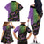 Mardi Gras Family Matching Off Shoulder Long Sleeve Dress and Hawaiian Shirt Colorful Style - Wonder Print Shop