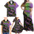 Mardi Gras Family Matching Off Shoulder Maxi Dress and Hawaiian Shirt Colorful Style - Wonder Print Shop