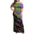 Mardi Gras Family Matching Off Shoulder Maxi Dress and Hawaiian Shirt Colorful Style - Wonder Print Shop