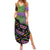 Mardi Gras Family Matching Summer Maxi Dress and Hawaiian Shirt Colorful Style - Wonder Print Shop