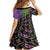 Mardi Gras Kid Short Sleeve Dress Colorful Style - Wonder Print Shop