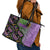 Mardi Gras Leather Tote Bag Colorful Style - Wonder Print Shop