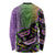 Mardi Gras Long Sleeve Shirt Colorful Style - Wonder Print Shop