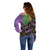 Mardi Gras Off Shoulder Sweater Colorful Style - Wonder Print Shop