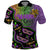 Mardi Gras Polo Shirt Colorful Style - Wonder Print Shop