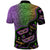 Mardi Gras Polo Shirt Colorful Style - Wonder Print Shop