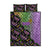 Mardi Gras Quilt Bed Set Colorful Style - Wonder Print Shop