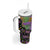 Mardi Gras Tumbler With Handle Colorful Style