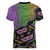 Mardi Gras Women V Neck T Shirt Colorful Style - Wonder Print Shop