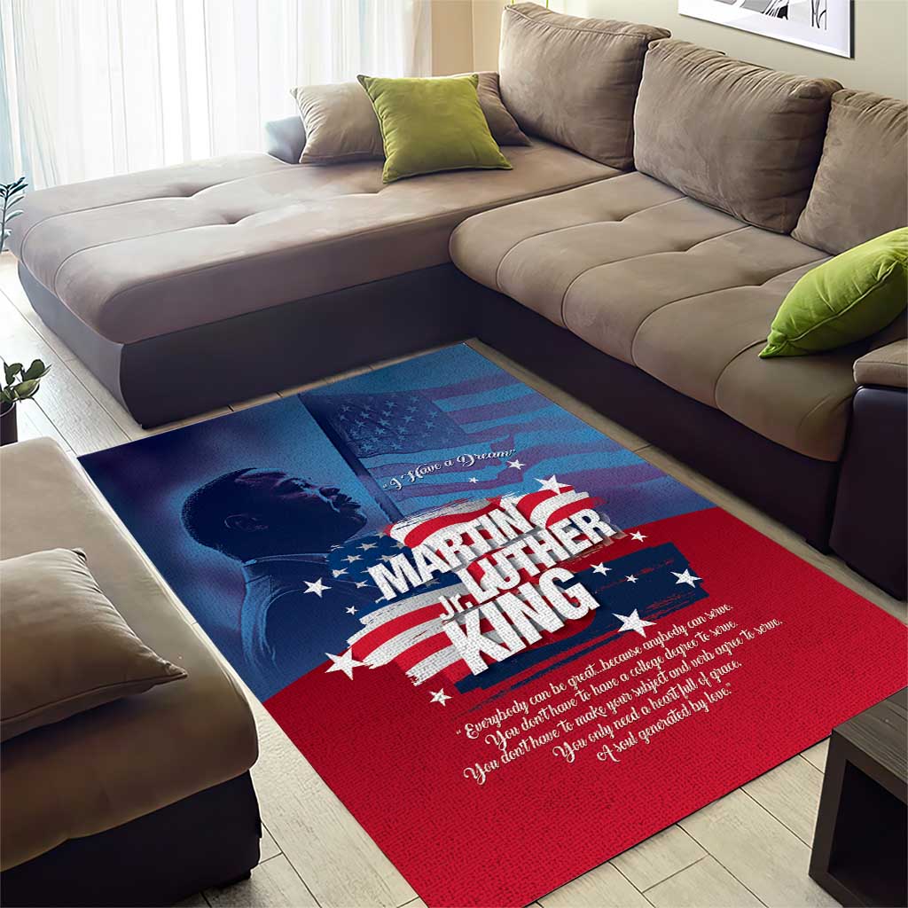 Martin Luther King MLK Area Rug I Have A Dream - Wonder Print Shop