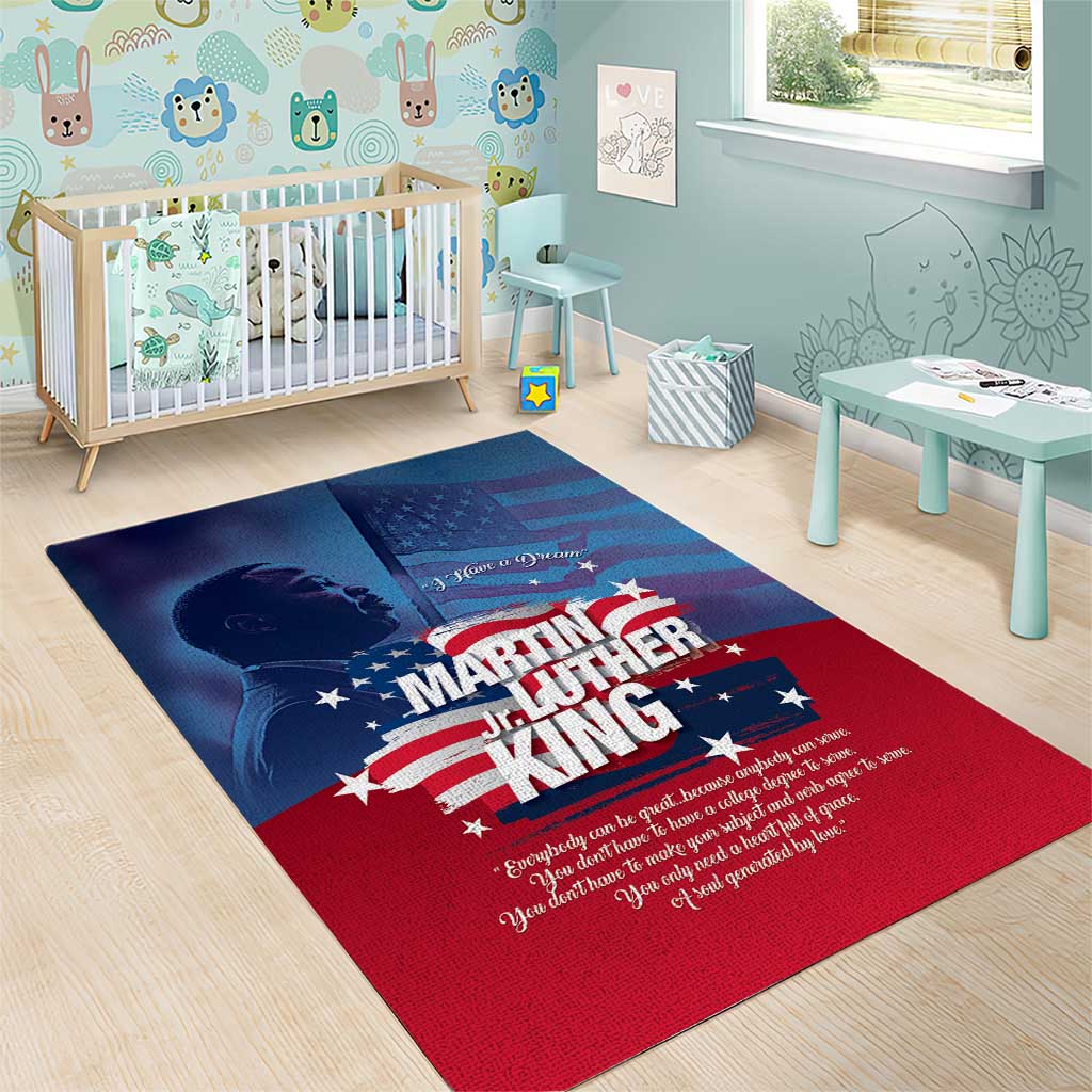 Martin Luther King MLK Area Rug I Have A Dream - Wonder Print Shop