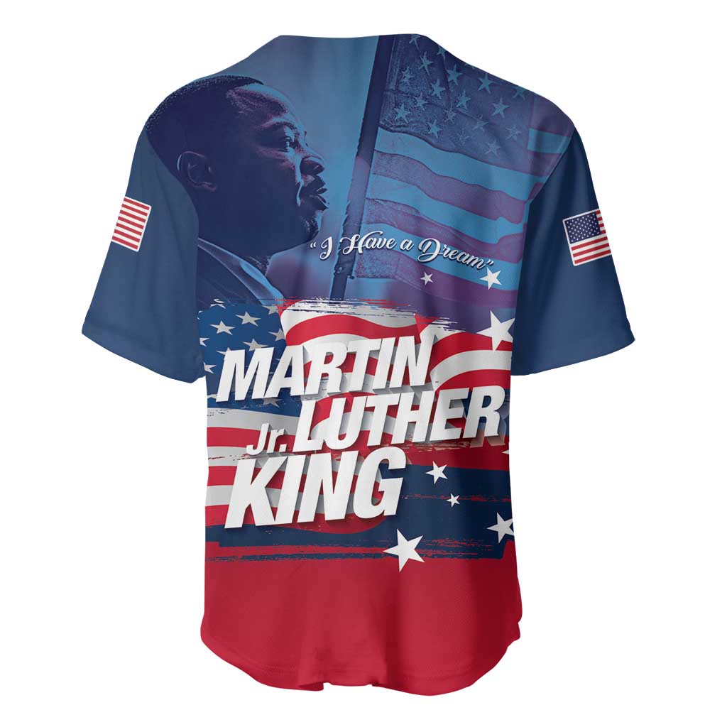 Martin Luther King MLK Baseball Jersey I Have A Dream - Wonder Print Shop