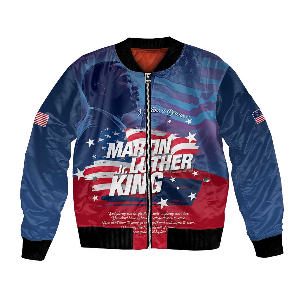 Martin Luther King MLK Bomber Jacket I Have A Dream - Wonder Print Shop