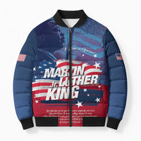 Martin Luther King MLK Bomber Puffer Jacket I Have A Dream - Wonder Print Shop