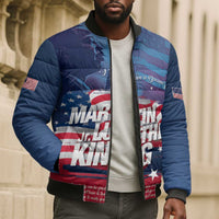 Martin Luther King MLK Bomber Puffer Jacket I Have A Dream - Wonder Print Shop