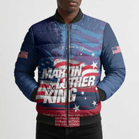 Martin Luther King MLK Bomber Puffer Jacket I Have A Dream - Wonder Print Shop