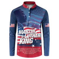 Martin Luther King MLK Button Sweatshirt I Have A Dream