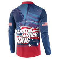 Martin Luther King MLK Button Sweatshirt I Have A Dream