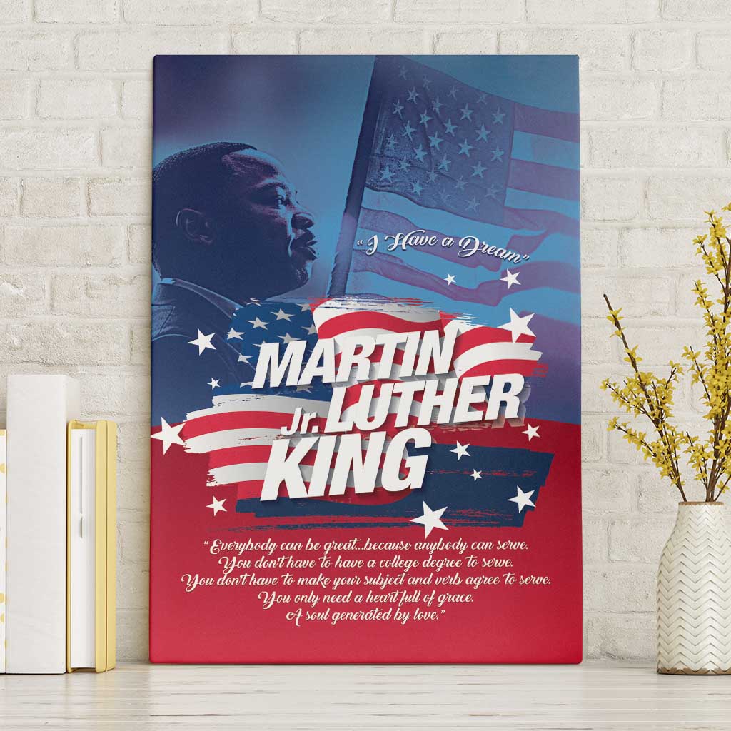 Martin Luther King MLK Canvas Wall Art I Have A Dream - Wonder Print Shop