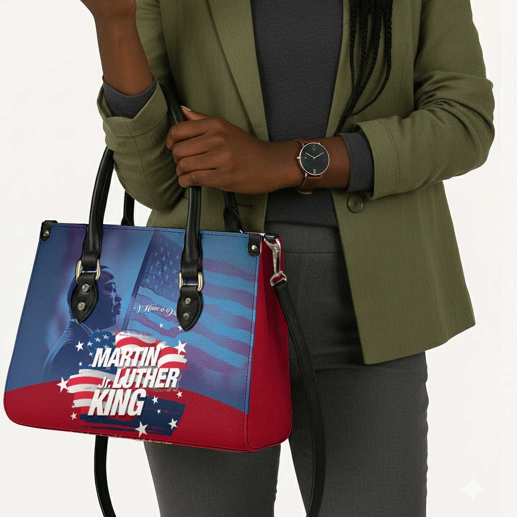 Martin Luther King MLK Leather Bag I Have A Dream - Wonder Print Shop