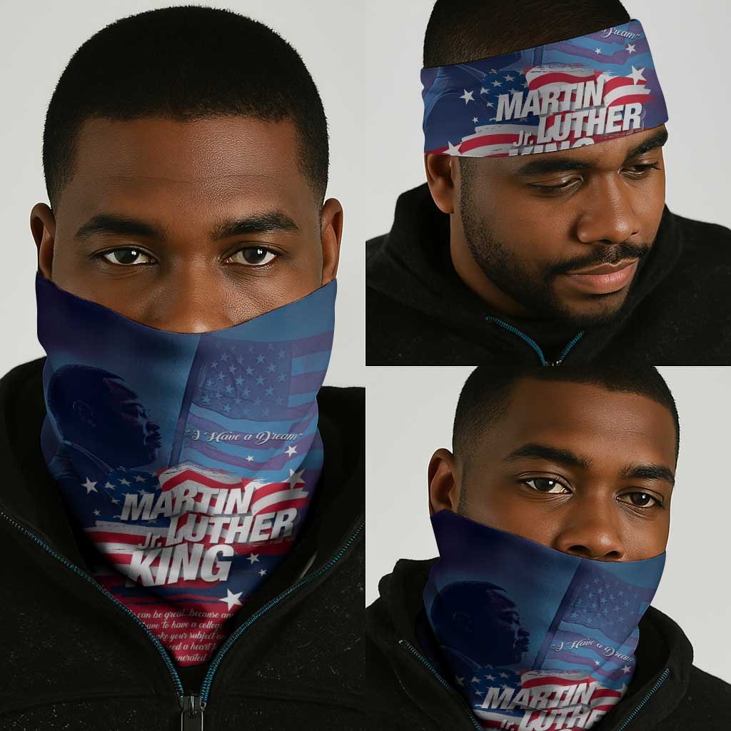Martin Luther King MLK Neck Gaiter I Have A Dream - Wonder Print Shop