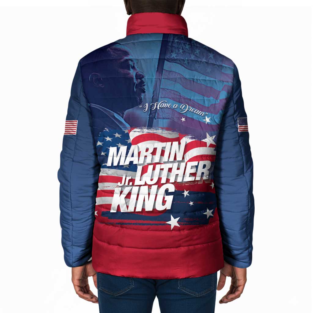 Martin Luther King MLK Padded Jacket I Have A Dream - Wonder Print Shop