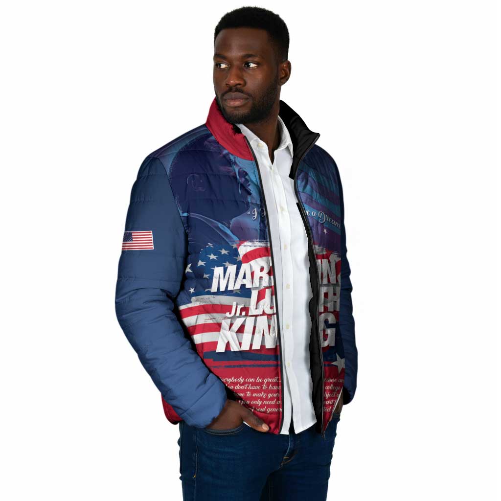 Martin Luther King MLK Padded Jacket I Have A Dream - Wonder Print Shop