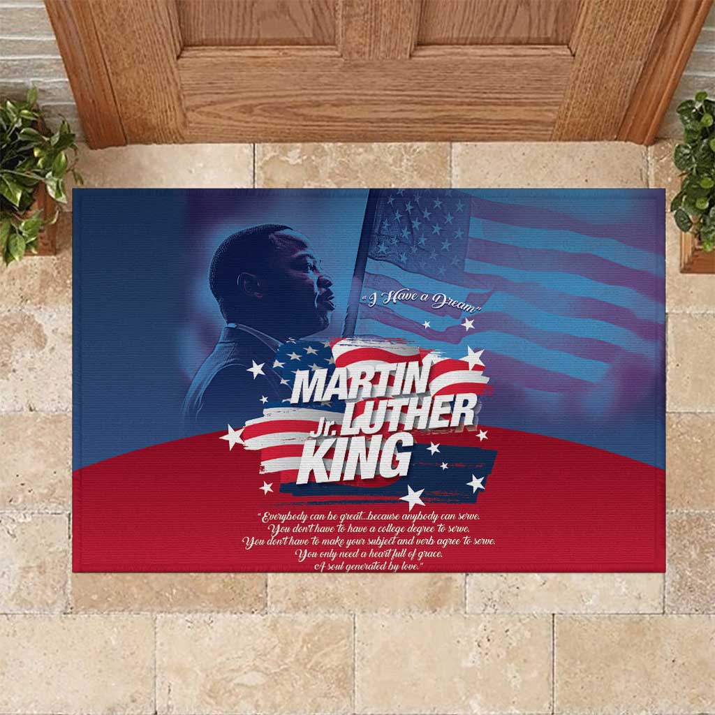 Martin Luther King MLK Rubber Doormat I Have A Dream - Wonder Print Shop