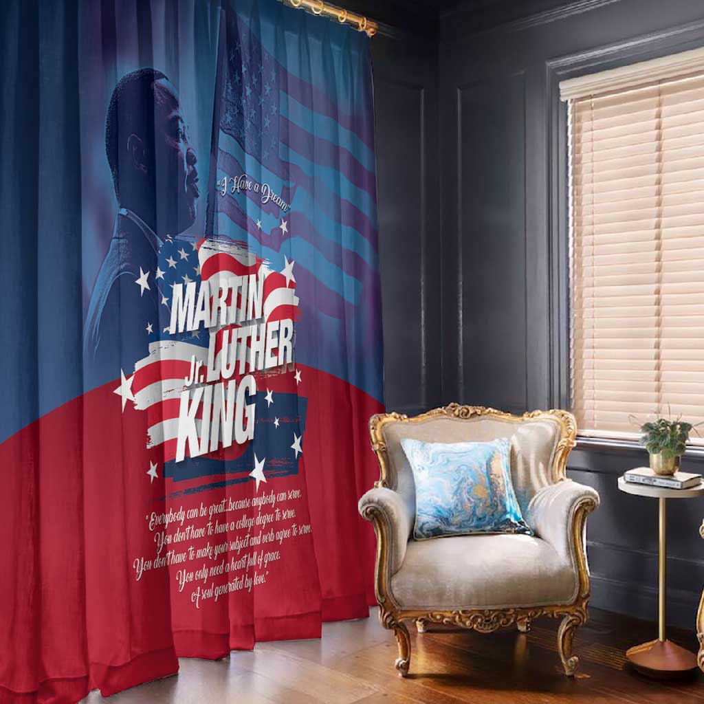 Martin Luther King MLK Window Curtain I Have A Dream - Wonder Print Shop