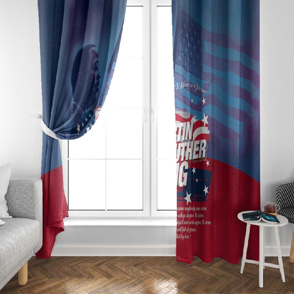 Martin Luther King MLK Window Curtain I Have A Dream - Wonder Print Shop