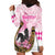 Personalized Kentucky Survivors Hoodie Dress Horse Derby Lady Pink Roses