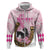 Personalized Kentucky Survivors Zip Hoodie Horse Derby Lady Pink Roses