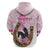 Personalized Kentucky Survivors Zip Hoodie Horse Derby Lady Pink Roses