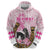 Personalized Kentucky Survivors Zip Hoodie Horse Derby Lady Pink Roses