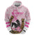 Personalized Kentucky Survivors Zip Hoodie Horse Derby Lady Pink Roses