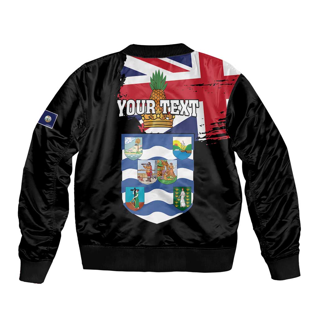 Personalised Bonaire Bomber Jacket Boneiru Coat of Arms