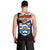 Personalised Bonaire Men Tank Top Boneiru Coat of Arms