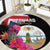 Bonaire Round Carpet Boneiru Coat of Arms